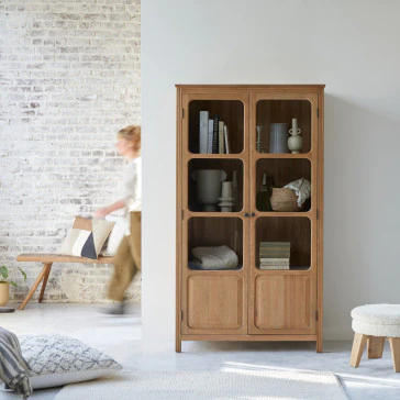 Marthe - Armoire de rangement en chêne massif