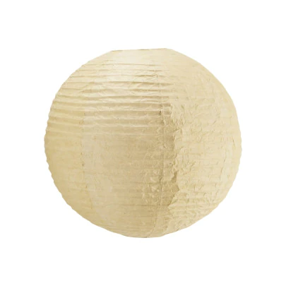 Hana - Abat-jour en papier 55 cm, beige