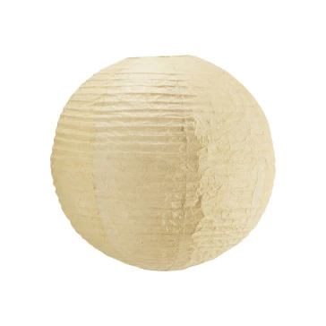 Hana - Abat-jour en papier 55 cm, beige