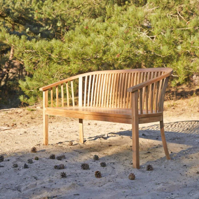 Ernest - Banc de jardin en teck massif