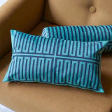 Elios - Coussin français 50x30 cm, Green