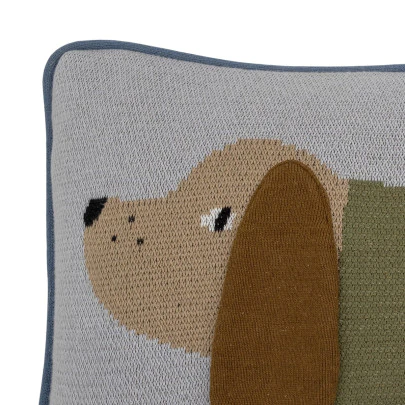 Charlie - Coussin en coton 60x30 cm