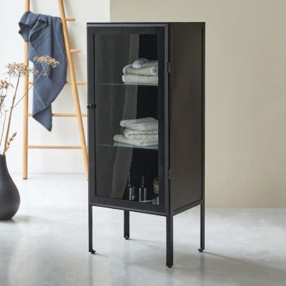 Lison - Armoire vitrée en métal