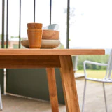 Pamoa - Table de jardin en teck massif 4/6 pers.