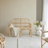 Ondine - Banquette en rotin naturel