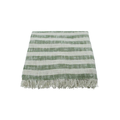 Fold - Plaid en coton, vert