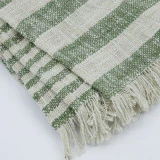 Fold - Plaid en coton, vert