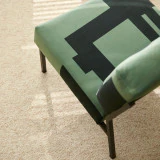 Barbican - Fauteuil français vert