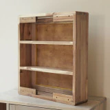 Lila - Armoire de toilette en acacia massif